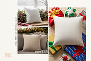 Cozy Christmas Pillow Bundle 400 JPG, a Household Mockup by KennedyStudio (Thumbnail 11 of 13)