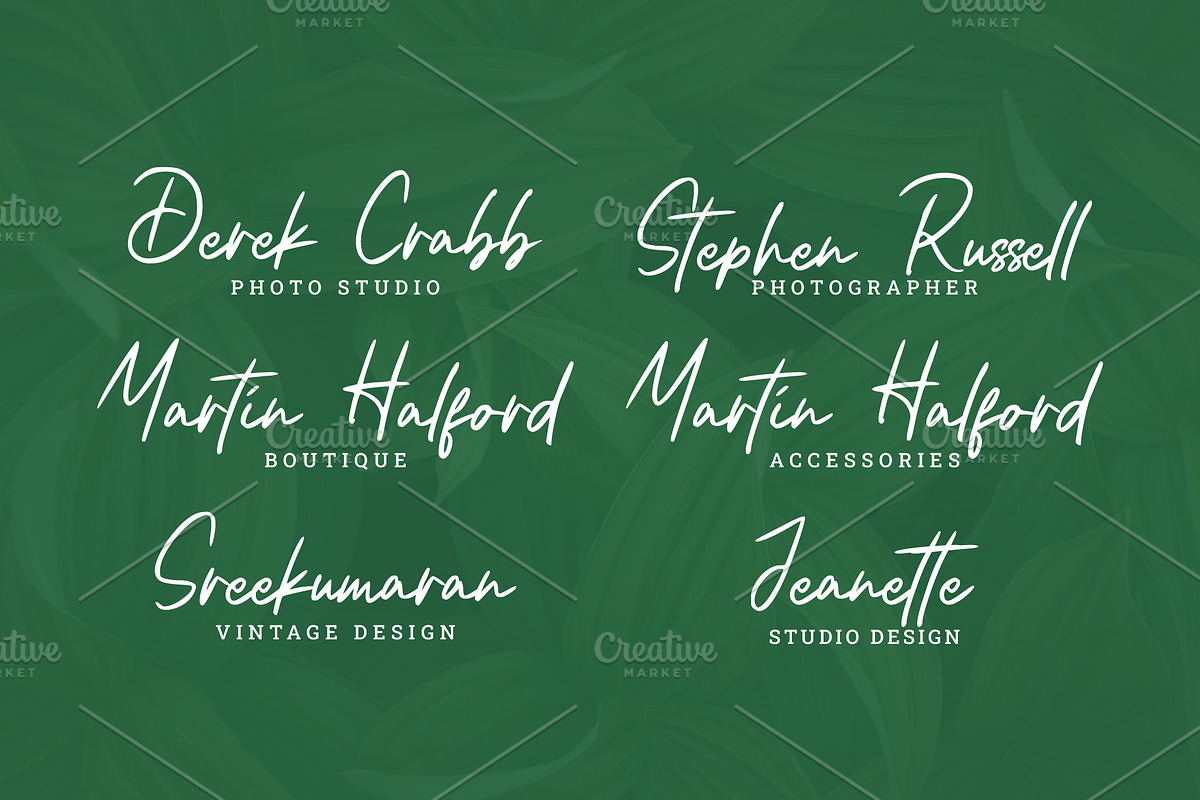 Hustria - Script Font, a Script Font by prps.std (Photo 5 of 7)