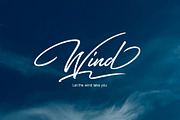 Blue Handwritten Font, a Script Font by sunnytudu (Thumbnail 6 of 13)