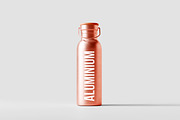 Aluminum Water Bottle Mockup Bundle, a Packaging Mockup by pmvch (Thumbnail 4 of 51)
