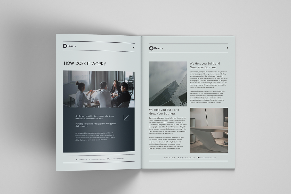 Business Brochure, a Brochure Template by azadcsstune (Photo 5 of 9)
