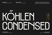 GC Kohlen – Condensed Display, a Sans Serif Font by Glyphonic (Thumbnail 1 of 15)