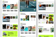 Sport Center Figma Template, a Landing Page Template by Rozepaars Design (Thumbnail 2 of 2)