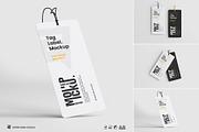 Tag Label Mockup 1, a Packaging Mockup by Artnivora.Std (Thumbnail 1 of 4)