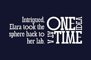 Roisin Slab, a Slab Serif Font by Muhammad Hastian (Thumbnail 5 of 8)