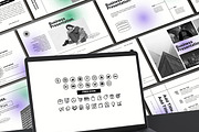 Unique Gradient Powerpoint Template, a Presentation Template by SKY CREATION (Thumbnail 6 of 6)