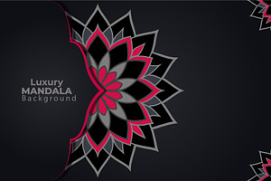 Luxury Mandala Background Design, a Background Graphic by hkmonir