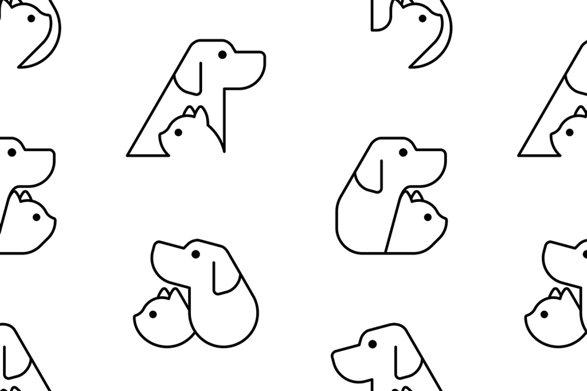 Dog and Cat logo, a Graphic by NataliiaVolyk (Photo 5 of 6)