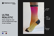 Socks Mockup Set, a Bottom Mockup by Freeman Studio (Thumbnail 5 of 13)