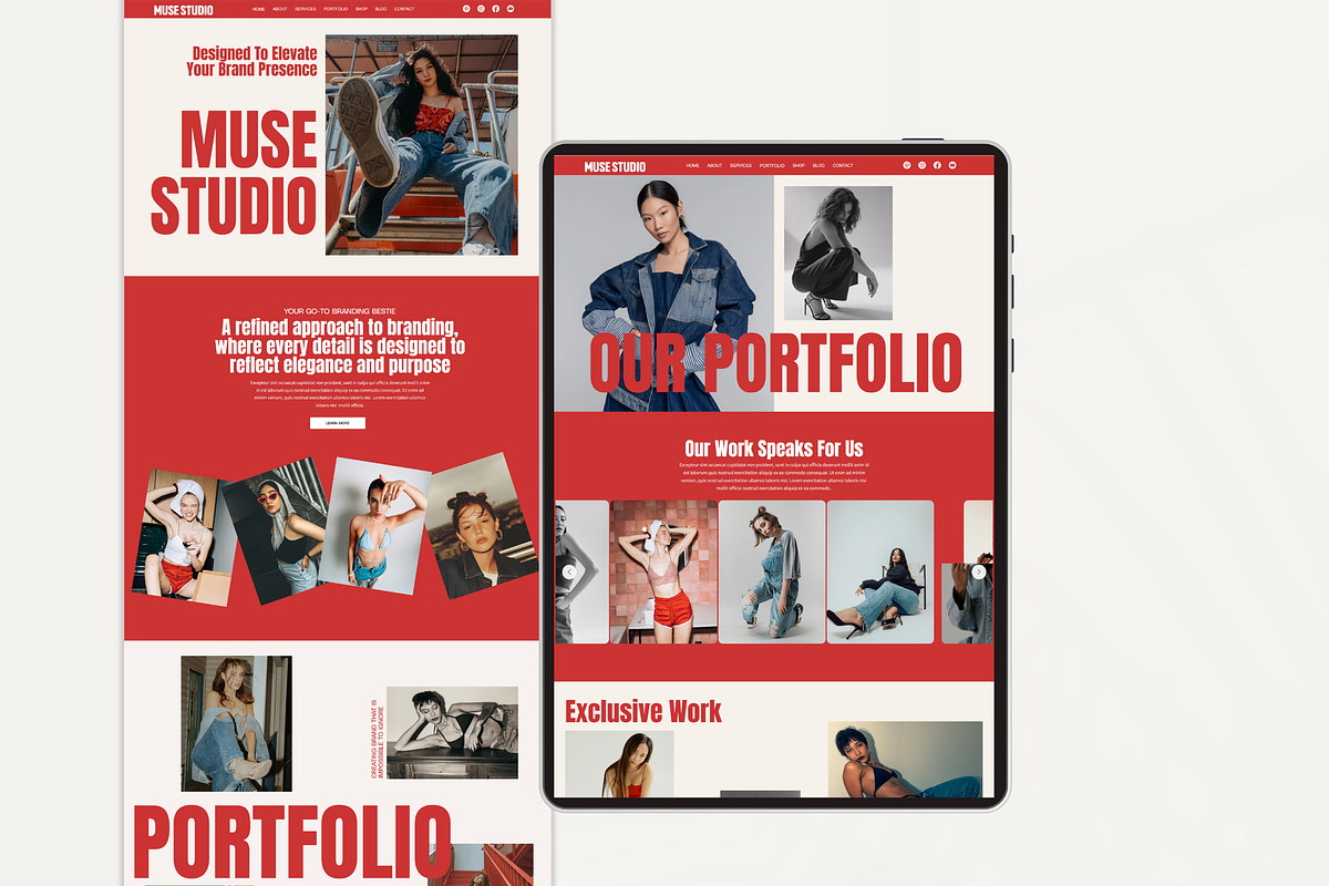 Bold Wix Studio Website Template, a Wix Template by AdvertFox (Photo 10 of 10)