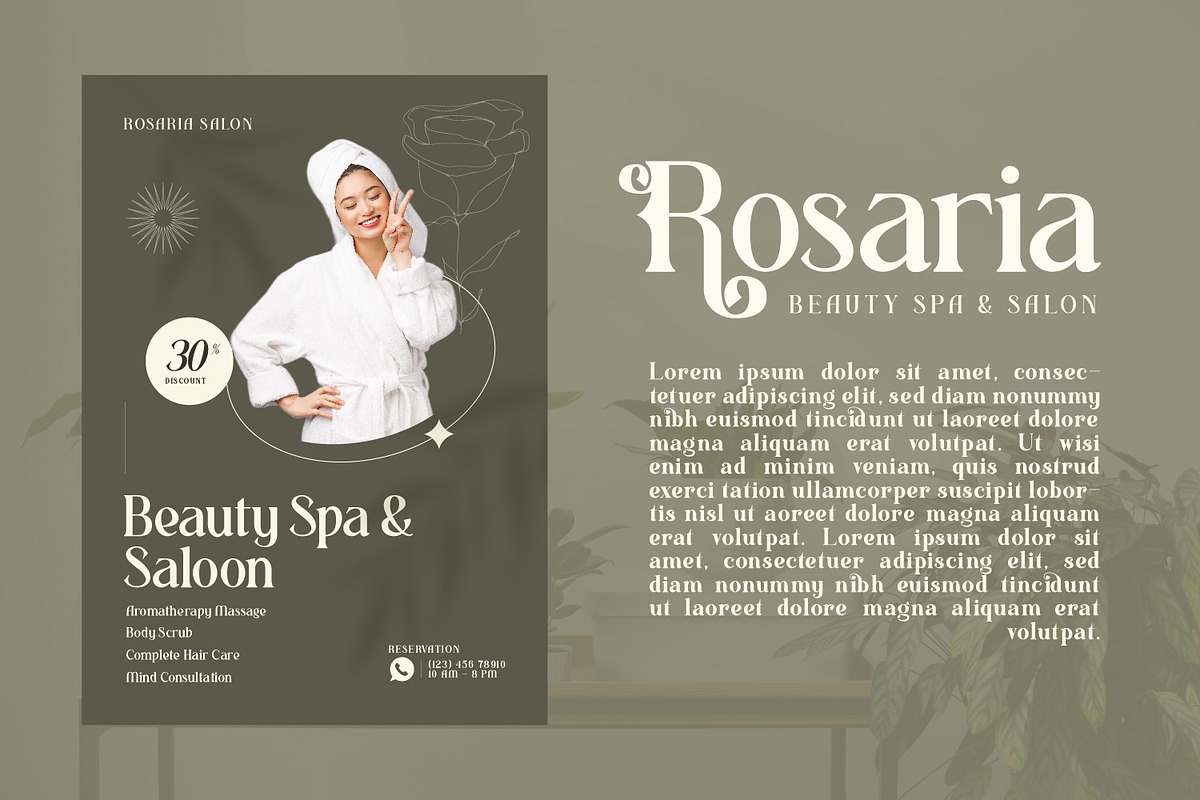 Realugi, a Serif Font by Rishsketch (Photo 6 of 13)