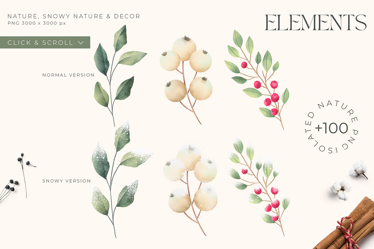 Christmas Illustration Bundle, a Decorative Illustration by CarmineType (Photo 6 of 13)