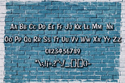 Nineteen Sans Serif Font, a Handwritten Font by Lori Goree (Thumbnail 2 of 5)