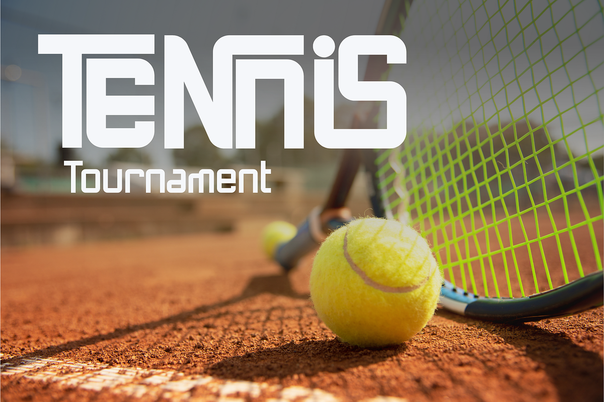 Sportiva - Modern Sport Font, a Sans Serif Font by Brown Cupple (Photo 6 of 9)