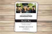 Graduation Announcement Card -V287, a Flyer Template by Template Shop (Thumbnail 2 of 3)