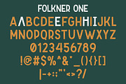 Folkner - Vintage Typeface, a Sans Serif Font by Garisman Std (Thumbnail 6 of 10)