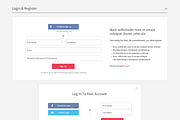 Reddy Flat Website UI, an UI Kit Template by Midnize Studio (Thumbnail 3 of 5)