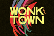 10B Wonktown: Funky Little Sans, a Sans Serif Font by Tenbury Type (Thumbnail 1 of 5)