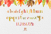 Sarah & Jon Watercolor Font, a Font by I'm Knot Tangled (Thumbnail 2 of 6)