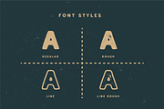 Aalon Vintage Font, a Sans Serif Font by rbcs_vibes (Thumbnail 2 of 5)