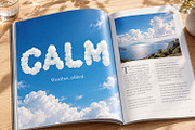 White Clouds Font, a Sans Serif Font by Handmadefont (Thumbnail 5 of 13)