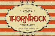 Thornrock - Vitage Sans Serif, a Sans Serif Font by Flawless And Co (Thumbnail 1 of 10)