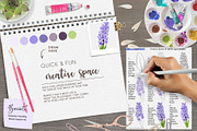 Fun Floral Sketchbook Practices, a Brush Add-On by Pretty Little Lines (Thumbnail 12 of 17)