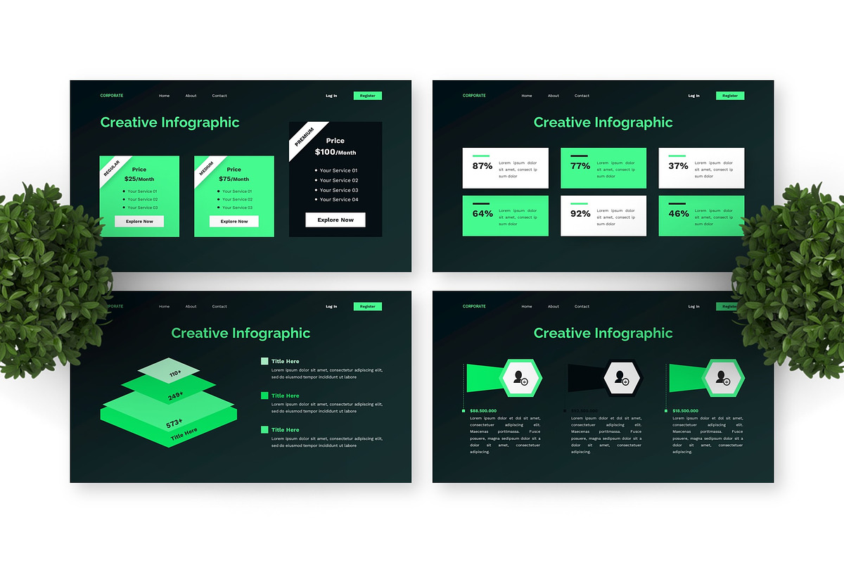 Corporate - Business Google Slide, a Presentation Template by Deepslide Studio (Photo 3 of 6)