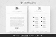 Resume Template / CV, a Resume Template by TheResumeCoach (Thumbnail 3 of 8)