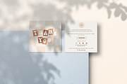 Retro Thank you Card Template, a Business Card Template by Hellohastore (Thumbnail 4 of 9)
