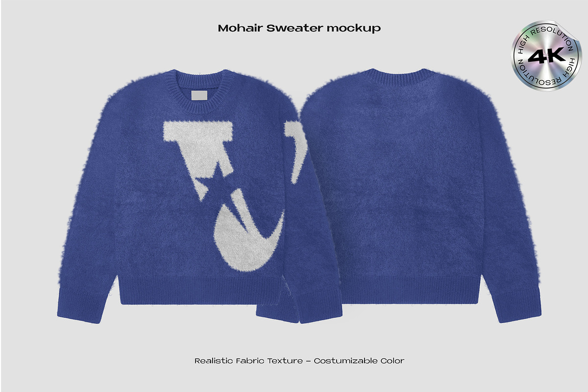 Mohair Sweater mockup, an Apparel Mockup by Voyage Studio (Photo 1 of 4)