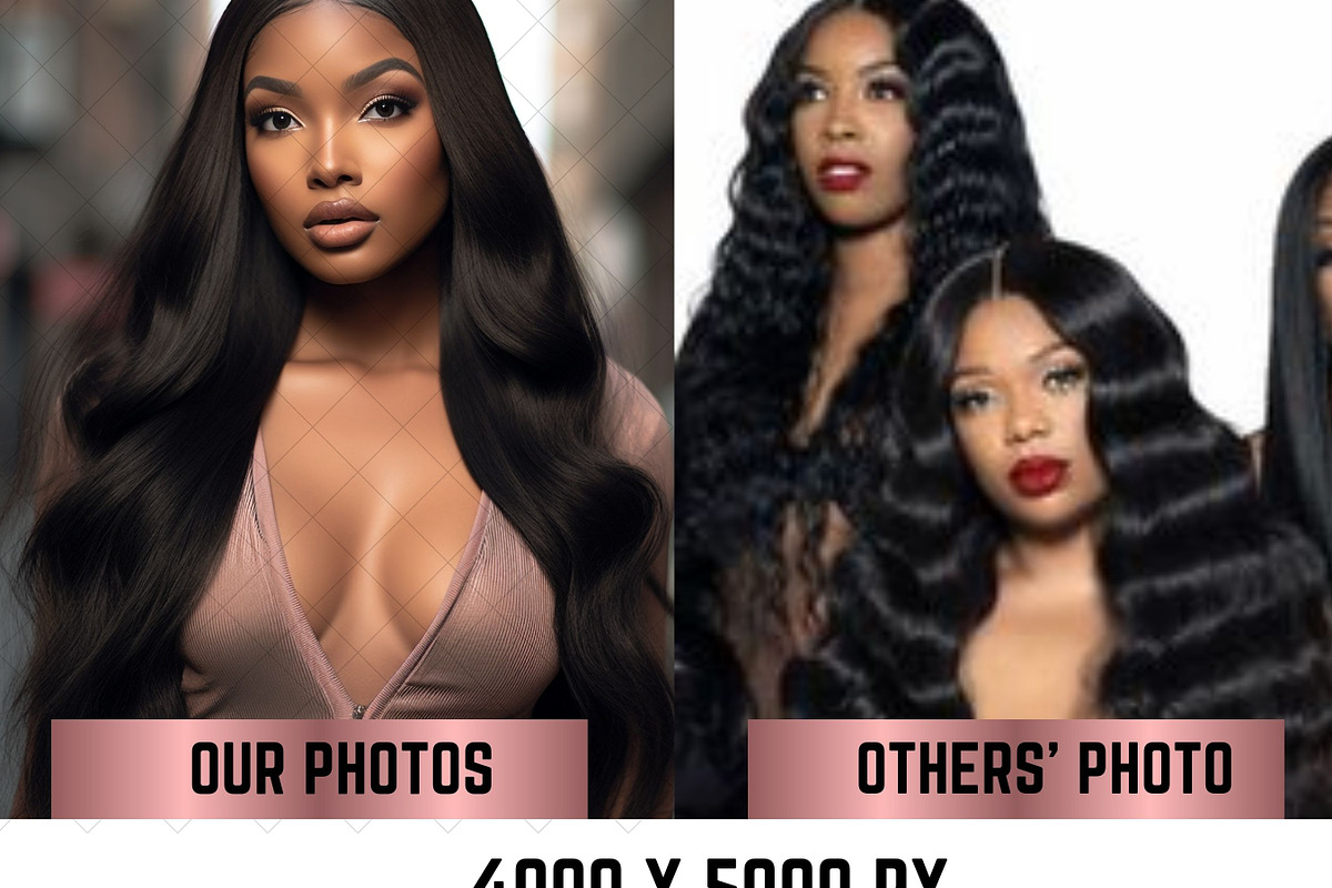 African American Glam Stock Photo, a Beauty & Fashion Photo by Foedesigner (Photo 2 of 3)