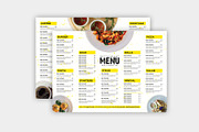 Restaurant Menu Template, a Flyer Template by Stock_Design (Thumbnail 1 of 2)