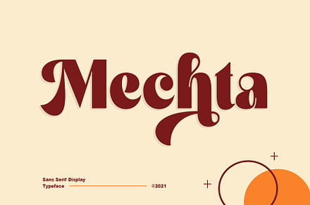 Mechta, a Sans Serif Font by INKSUN™