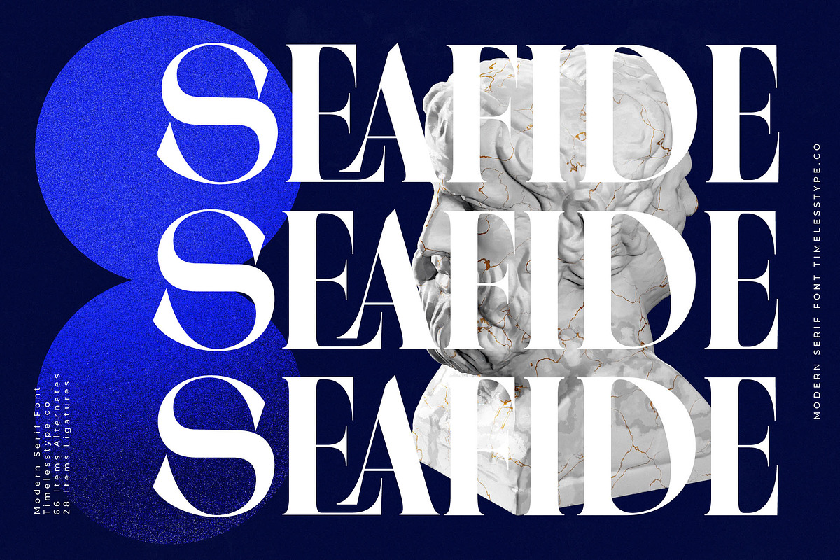 Seafibe Modern Serif Display, a Serif Font by timelesstype.co (Photo 12 of 20)
