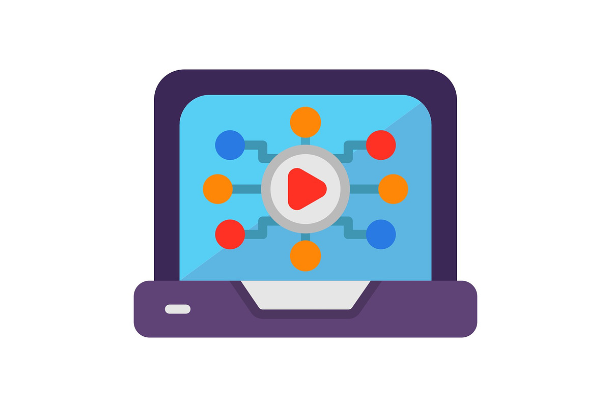 Media Flat Icon, an Icon by Pexelpy (Photo 1 of 2)