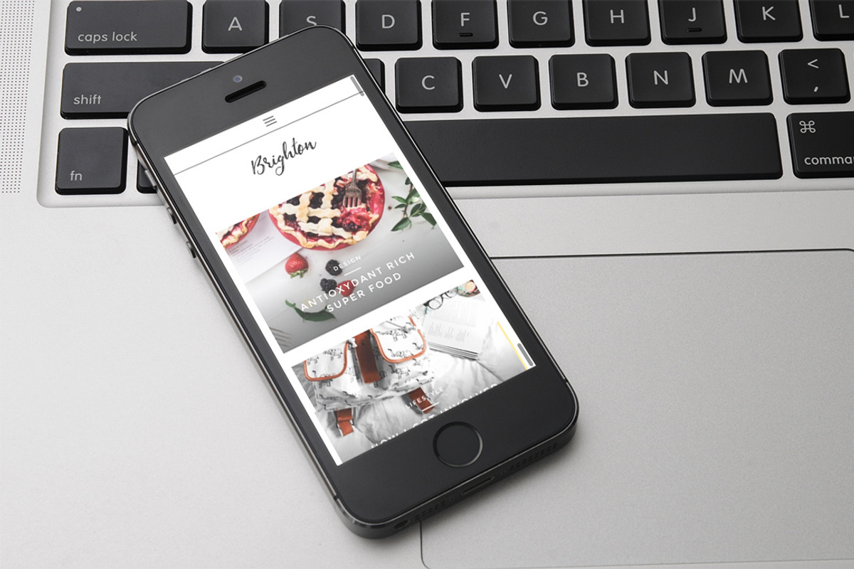 Brighton - Minimal Lifestyle Theme, a WordPress Template by LayerSupplyCo (Photo 4 of 5)
