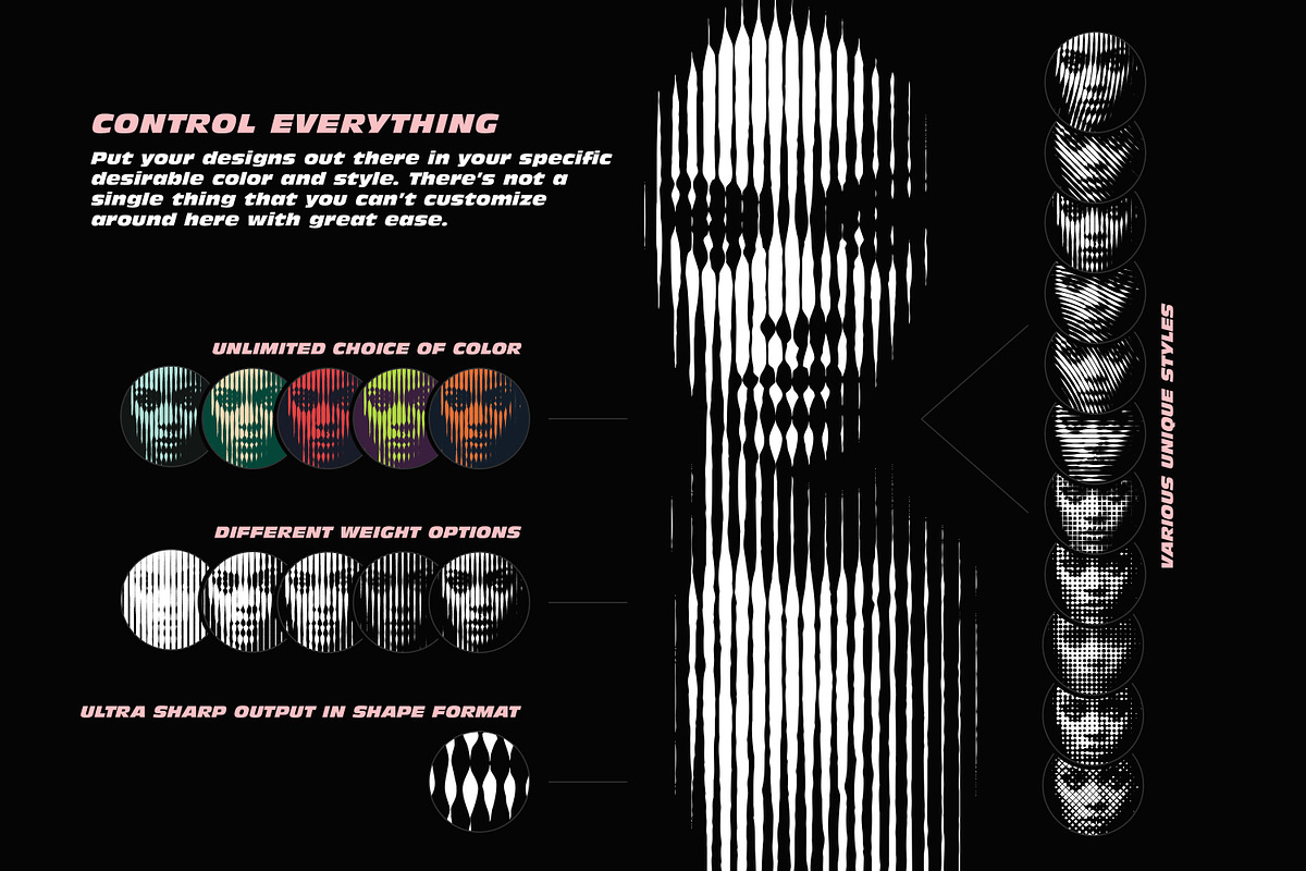 Halftone Machine Photoshop Action, an Action Add-On by Hyperpix Productions (Photo 7 of 12)