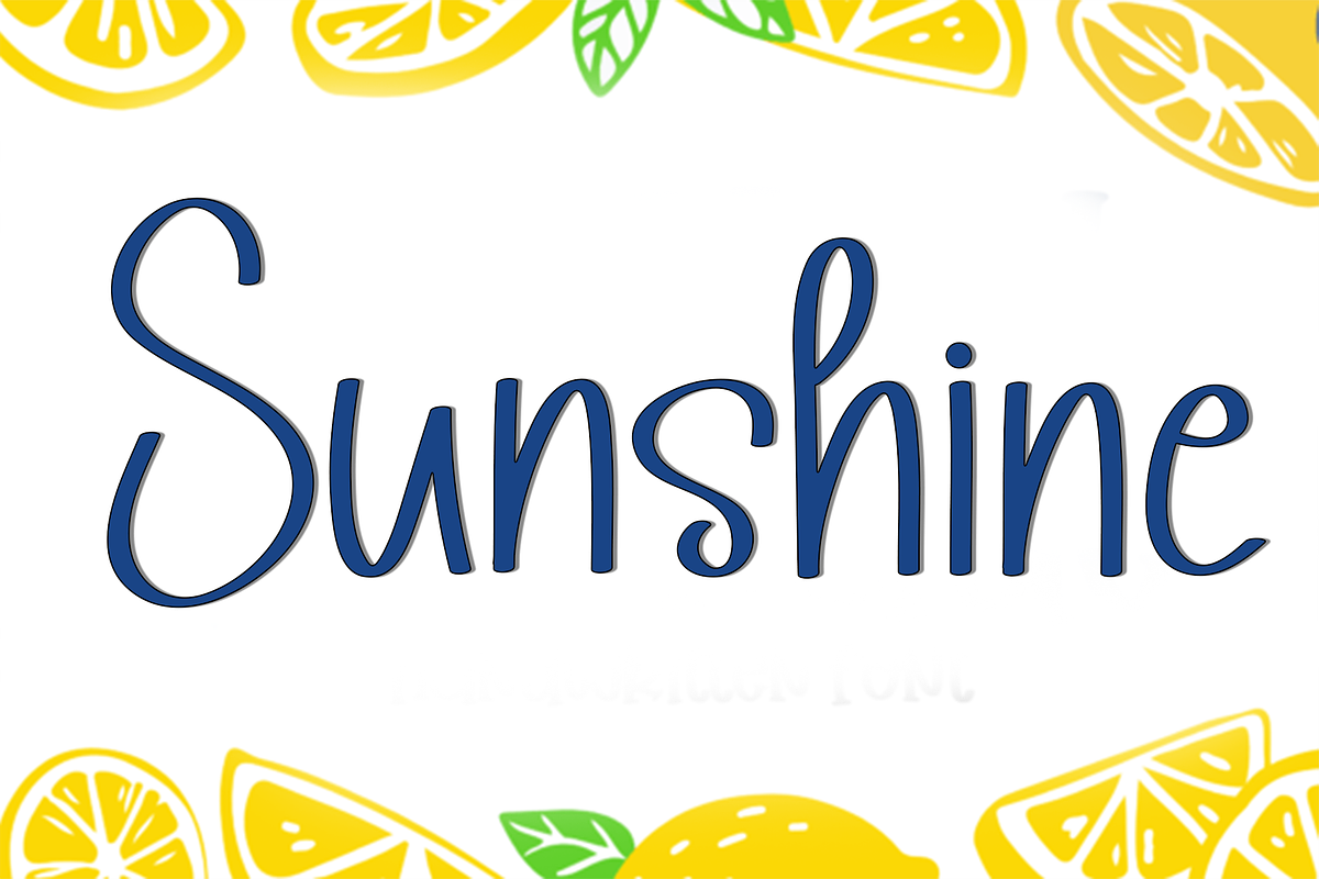Crused Lemonade, a Handwritten Font by InermediaSTUDIO (Photo 8 of 8)