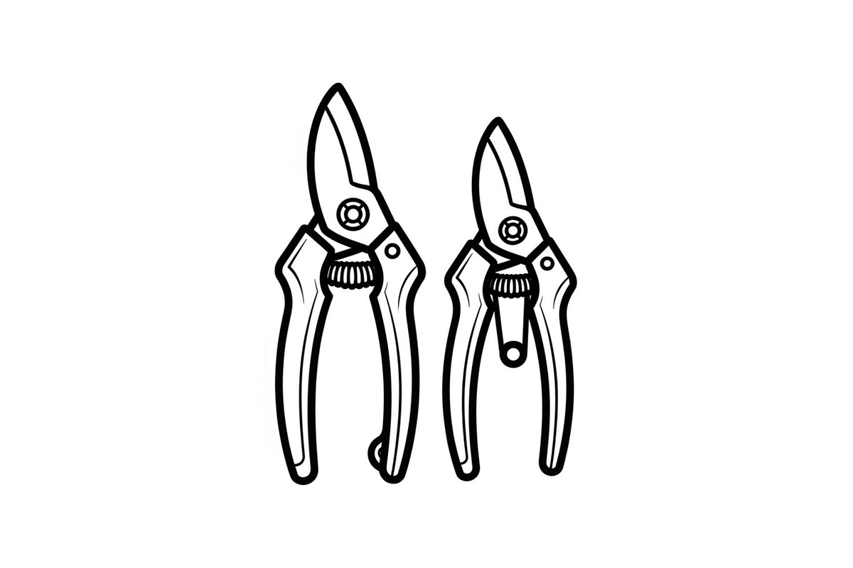 50 Professional Garden Shears Vector, an Illustration by hafijul (Photo 14 of 51)
