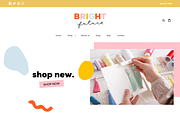 Bright Shopify Theme | Easy to Use, a Shopify Template by Easy Website Themes (Thumbnail 1 of 11)