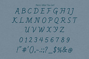 Raindrop by Eric Pond Designs, a Handwritten Font by Eric Pond Designs (Thumbnail 3 of 5)