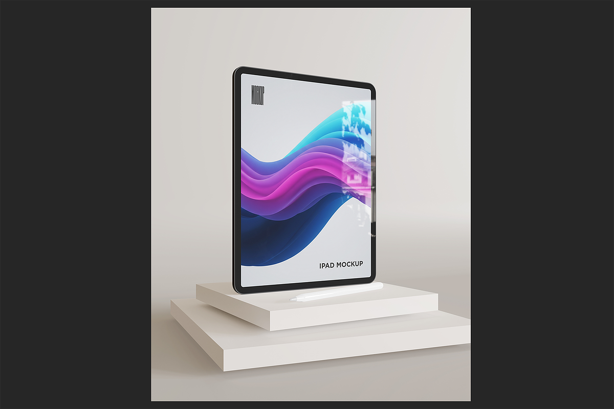 iPad Pro Mockup, an iPad Mockup by Muhazdinata (Photo 6 of 7)
