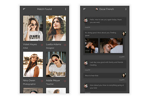 Dating & Networking Figma App