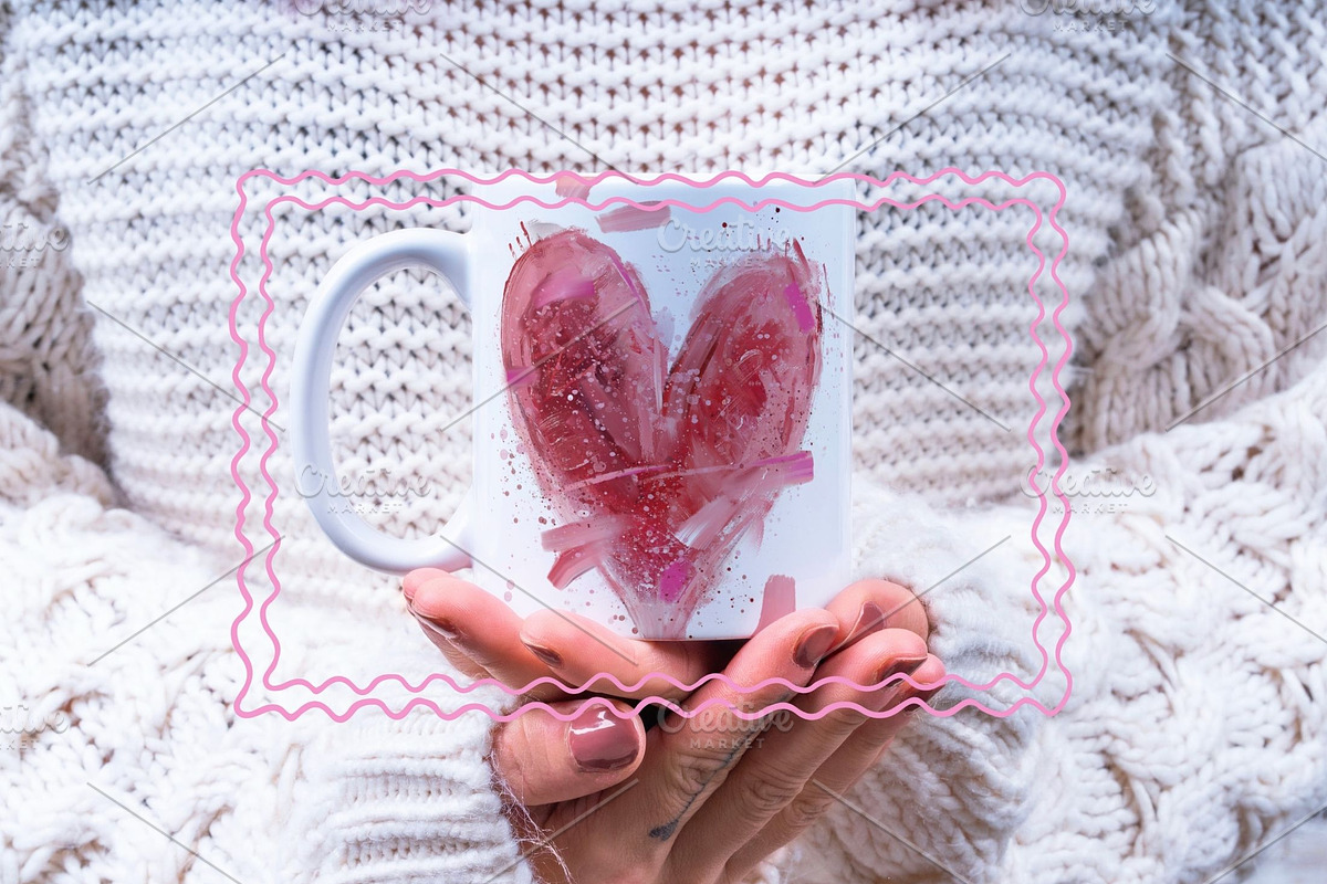 Valentine Hearts Collection, an Object Illustration by Alisa Mikibith Art (Photo 7 of 9)