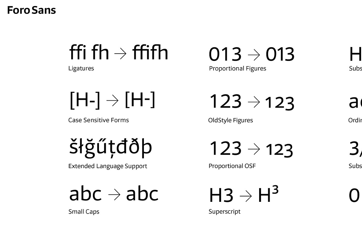Foro Sans, a Sans Serif Font by Hoftype (Photo 15 of 17)