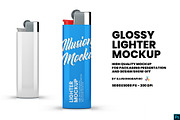 Glossy Lighter Mockup, an Advertising Mockup by Illusiongraphic (Thumbnail 1 of 10)