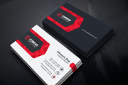 Modern Business Card, a Business Card Template by GenerousArt (Thumbnail 1 of 5)