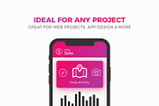 2400+ Pixel Perfect Icons, an Outline Icon by P.F. Creative Lab (Thumbnail 6 of 6)