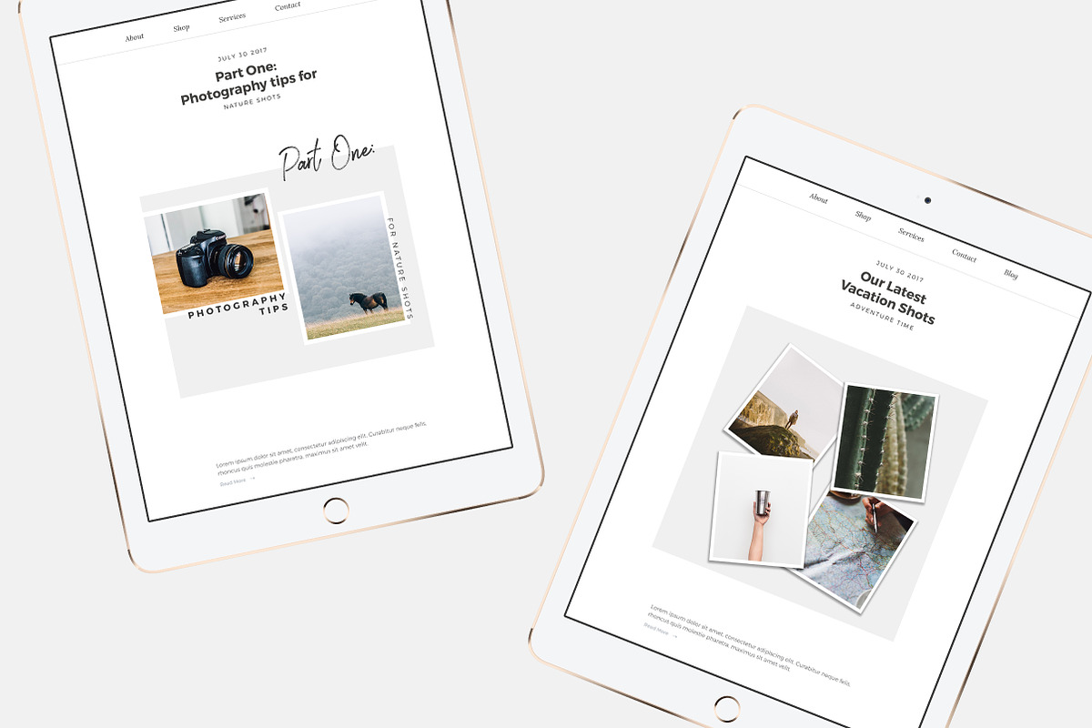 Adventure | Instagram Template Pack, a Social Media Template by January Made Design (Photo 5 of 5)